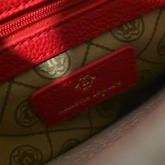 NANETTE LEPORE NWT Shellie Cherry Red Crossbody Bag - Picture 7 of 12